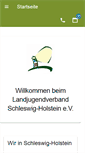 Mobile Screenshot of landjugend-sh.de